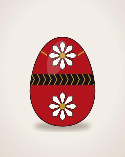 Писанка «Восьмираменна зірка»
