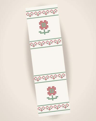 Рушник «Калина» для короваю