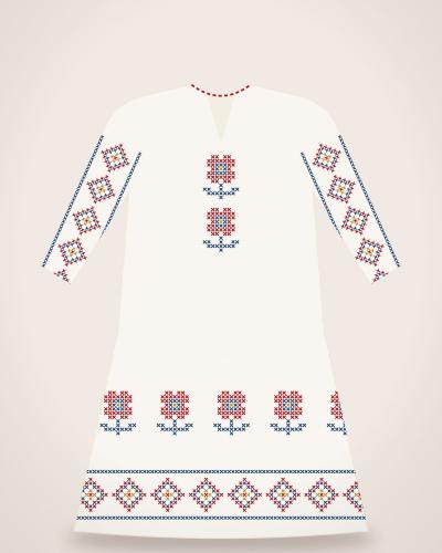 Сукня-вишиванка «Квітуча Київщина»